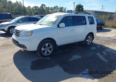 2013 Honda Pilot Ex-L from USA, damaged, VIN 5FNYF4H58DB021906